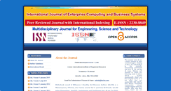 Desktop Screenshot of ijecbs.com